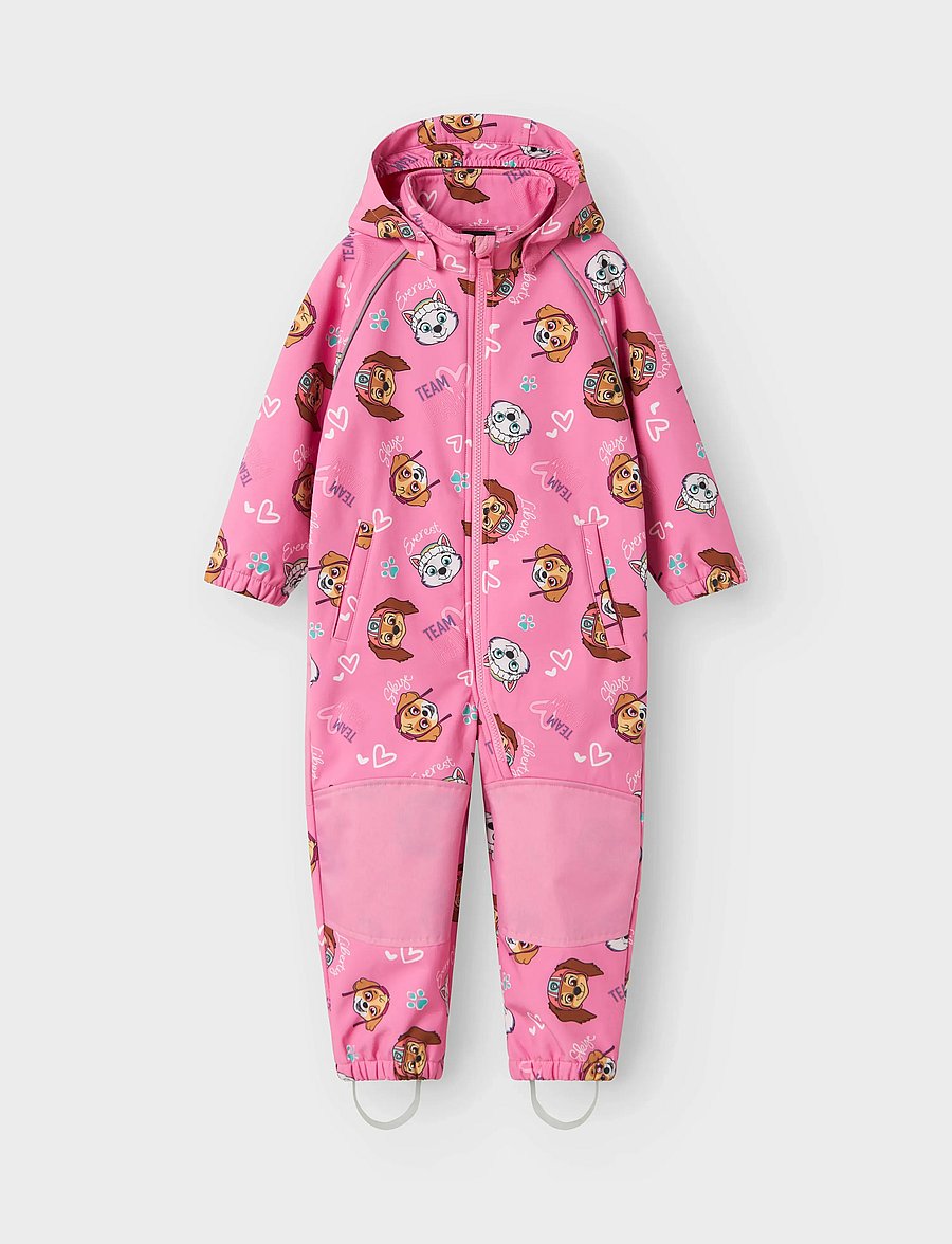 name it - NMFALFA08 PAWPATROL SOFTSHELL NOOS CPLG - pink cosmos - 4