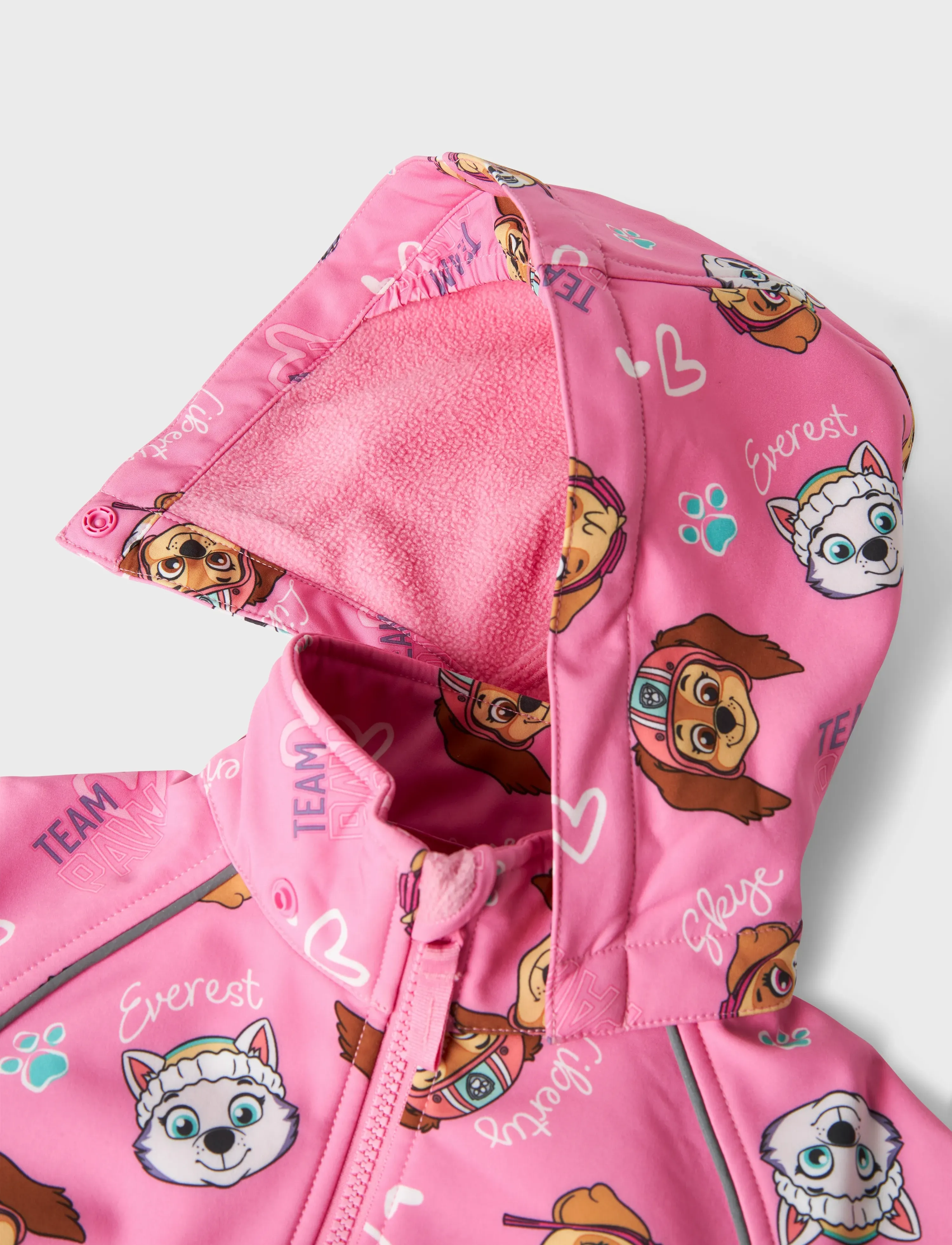 name it - NMFALFA08 PAWPATROL SOFTSHELL NOOS CPLG - pink cosmos - 5