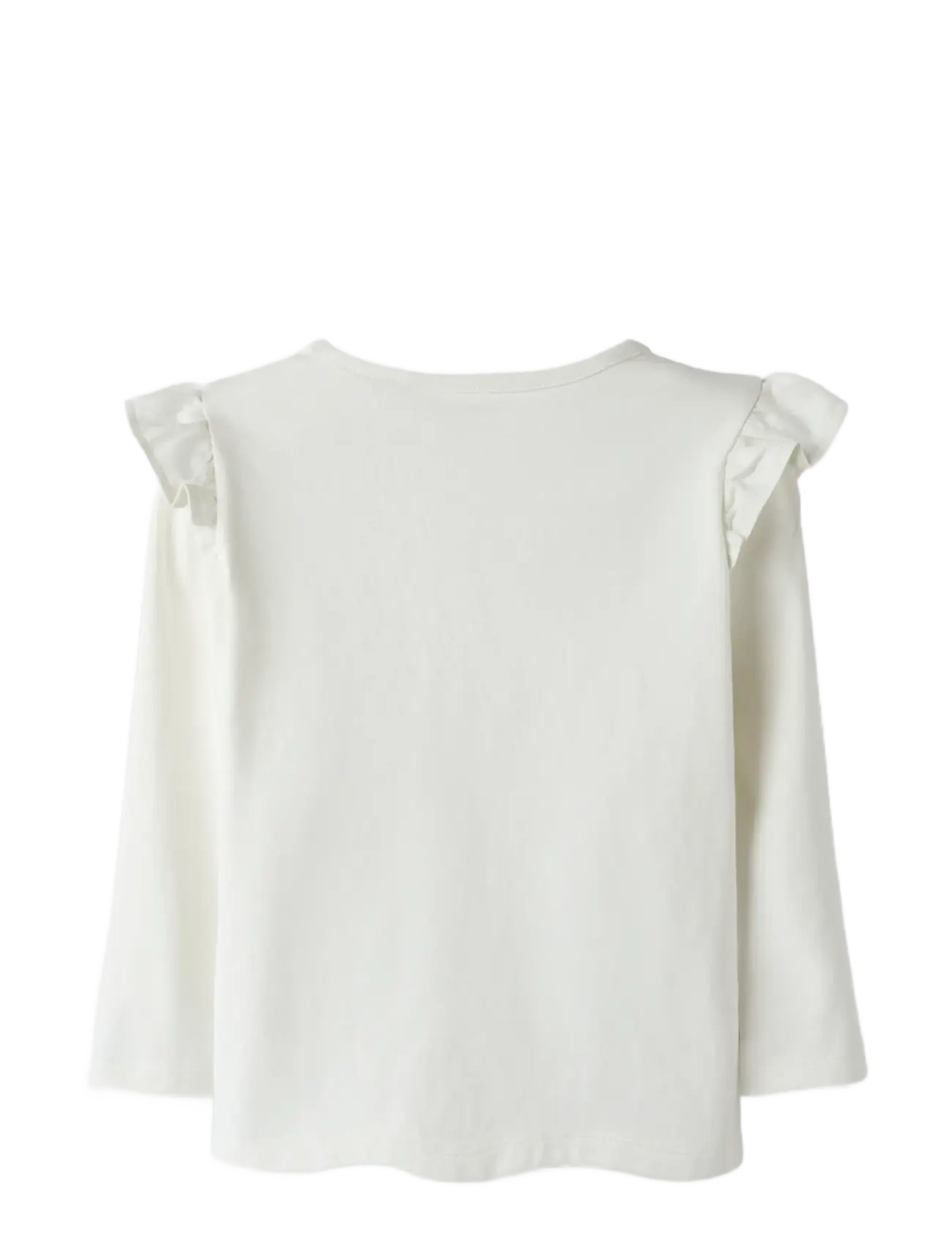name it - NMFANNA PEPPA LS TOP BOX CPLG - langärmelige - cloud dancer - 2