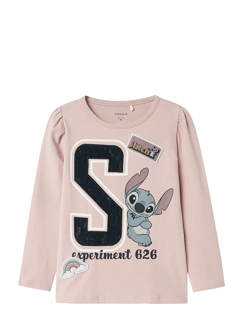 name it - NMFARNA STITCH LS TOP BOX WDI - pikkade varrukatega t-särgid - burnished lilac - 0