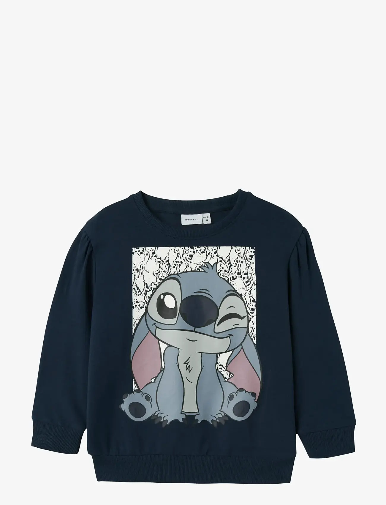 name it - NMFARINA STITCH SWEAT BRU WDI - sweatshirts - navy blazer - 1