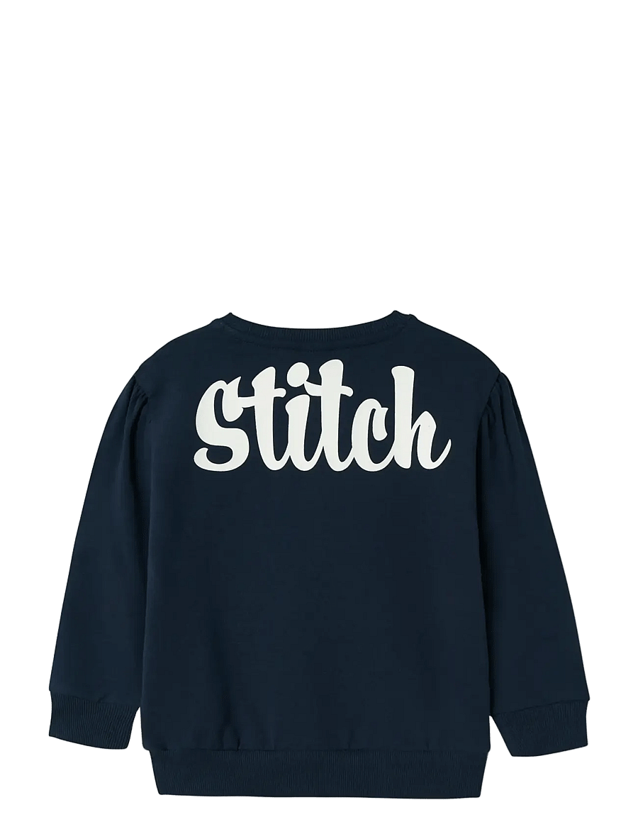 name it - NMFARINA STITCH SWEAT BRU WDI - sweatshirts - navy blazer - 2