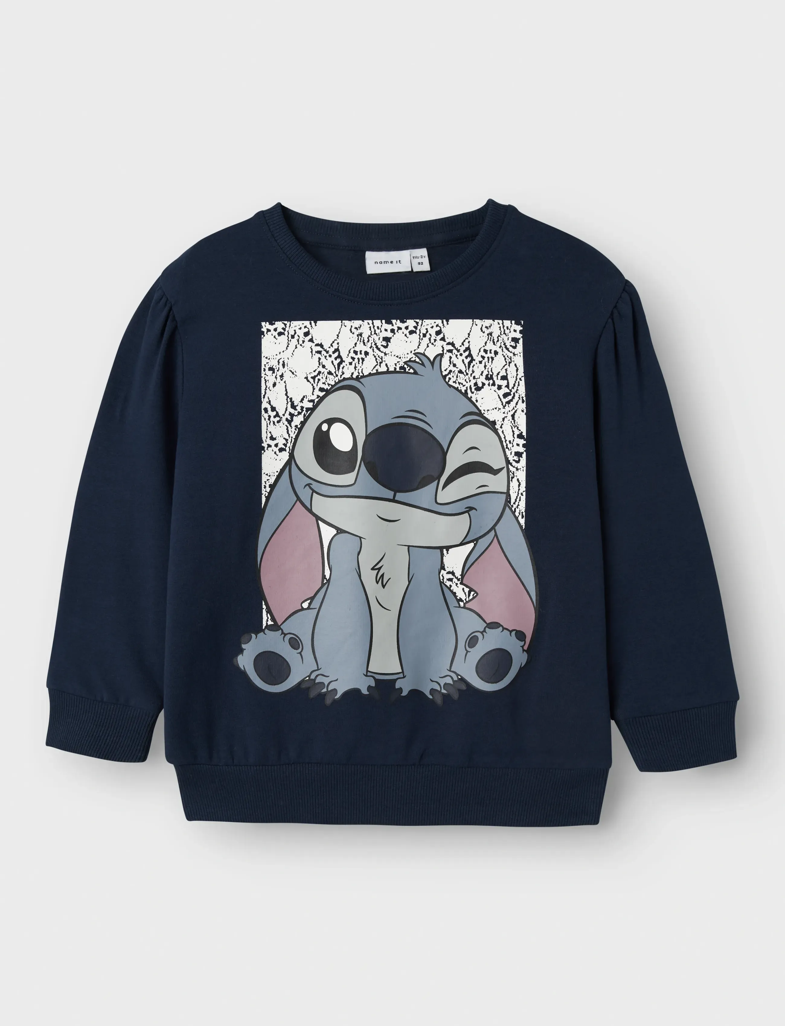 name it NMFARINA STITCH SWEAT BRU WDI - Bluzy - NAVY BLAZER / navy