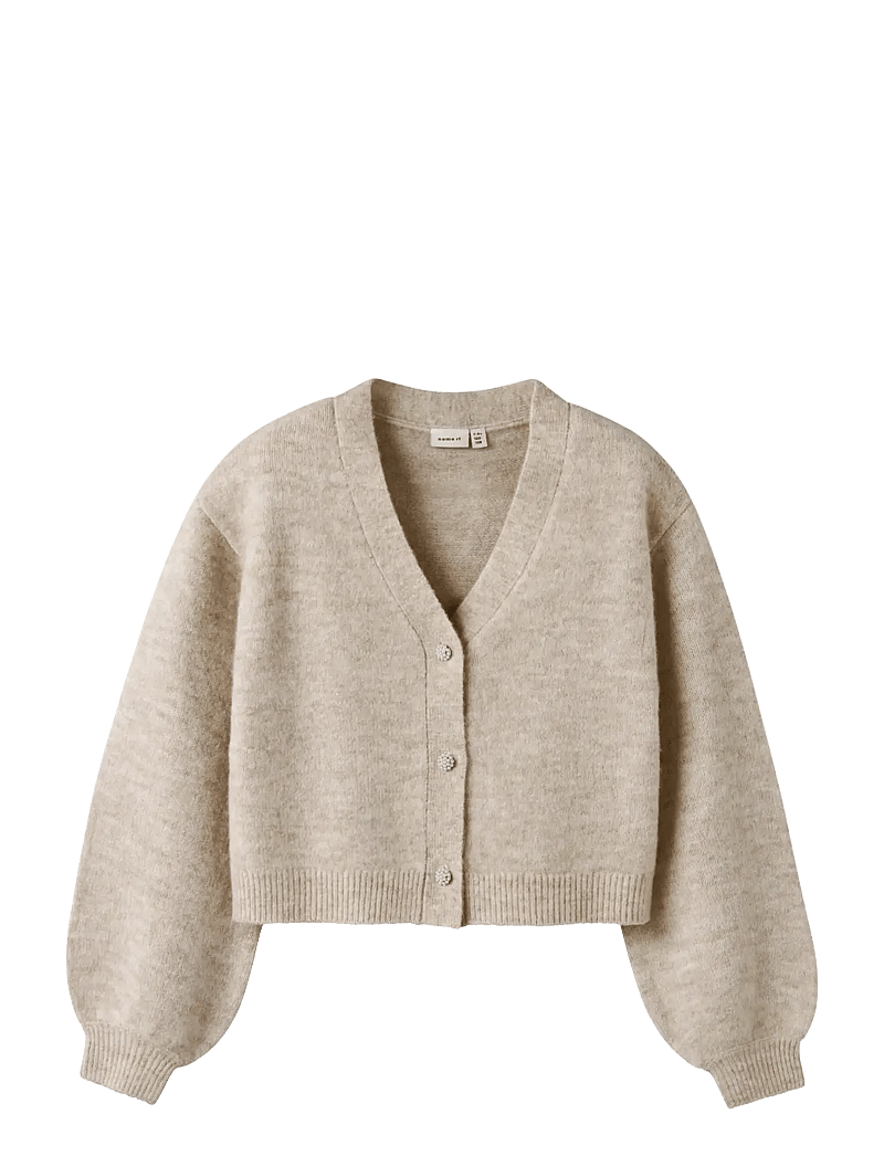 name it - NKFNINA KNIT CARD - susegamieji megztiniai - peyote melange - 1