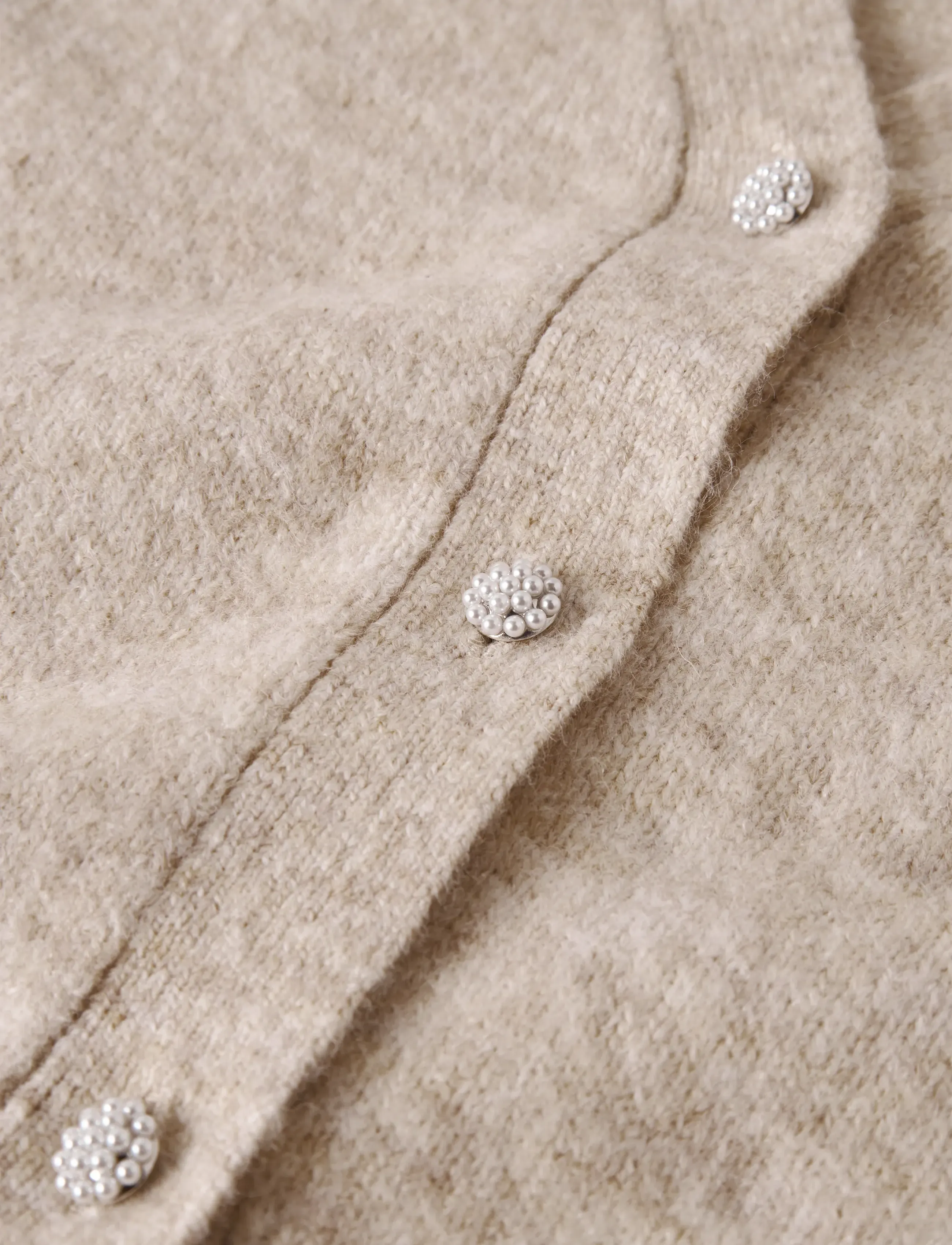 name it - NKFNINA KNIT CARD - cardigans - peyote melange - 3