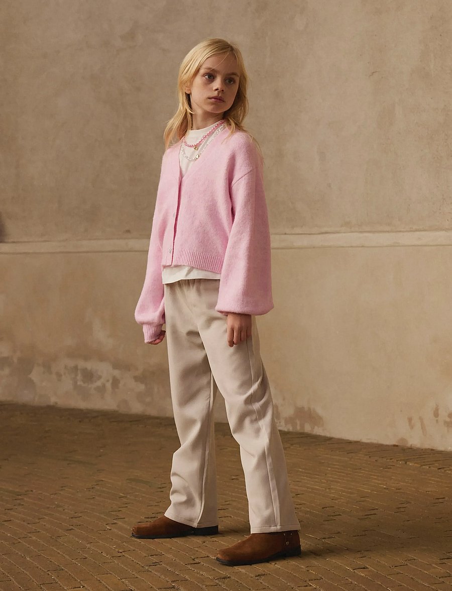 name it - NKFNINA KNIT CARD - gilets - sweet dreams - 0