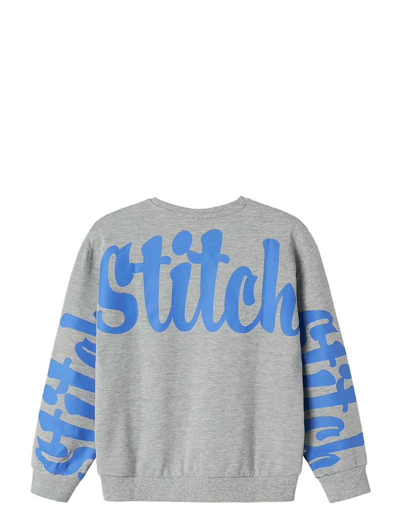 name it - NKFAKIRA STITCH RLX SWEAT BRU WDI - sweatshirts - grey melange - 2