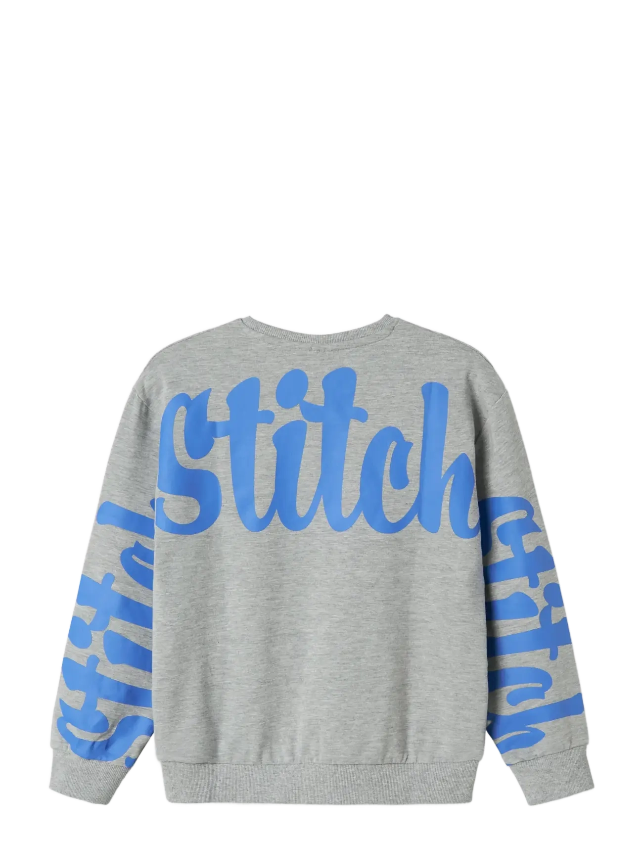name it - NKFAKIRA STITCH RLX SWEAT BRU WDI - džemperiai - grey melange - 2