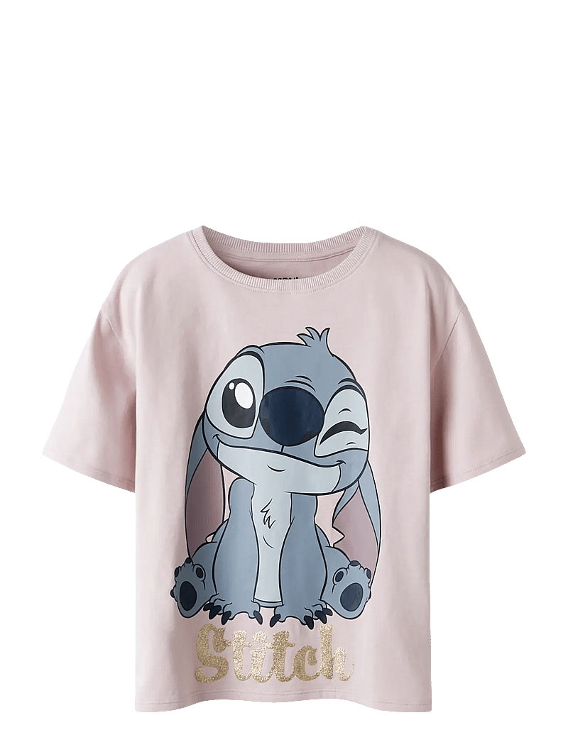 name it - NKFAKUN STITCH SS NREG TOP BOX NOOS WDI - short-sleeved t-shirts - burnished lilac - 0