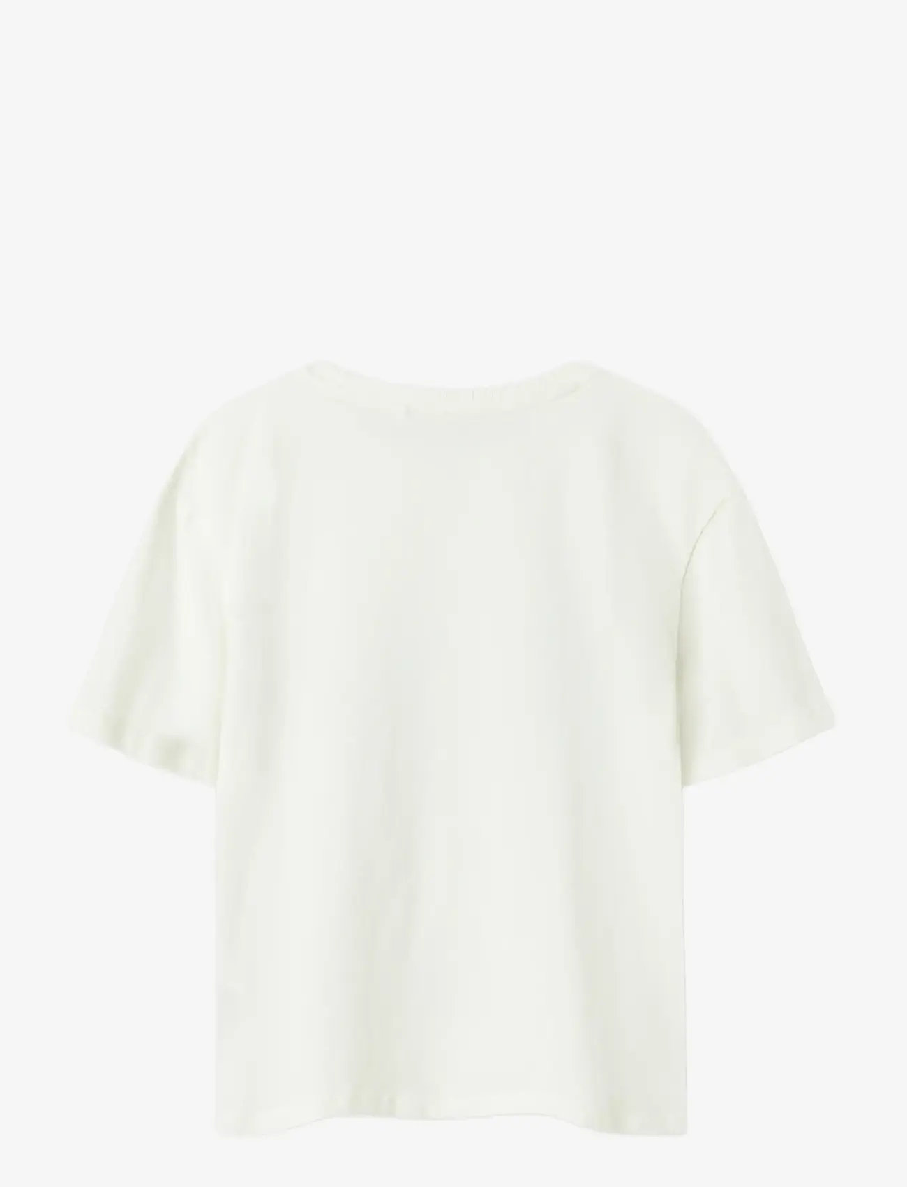 name it - NKFAKUN STITCH SS NREG TOP BOX NOOS WDI - kortærmede t-shirts - cloud dancer - 2
