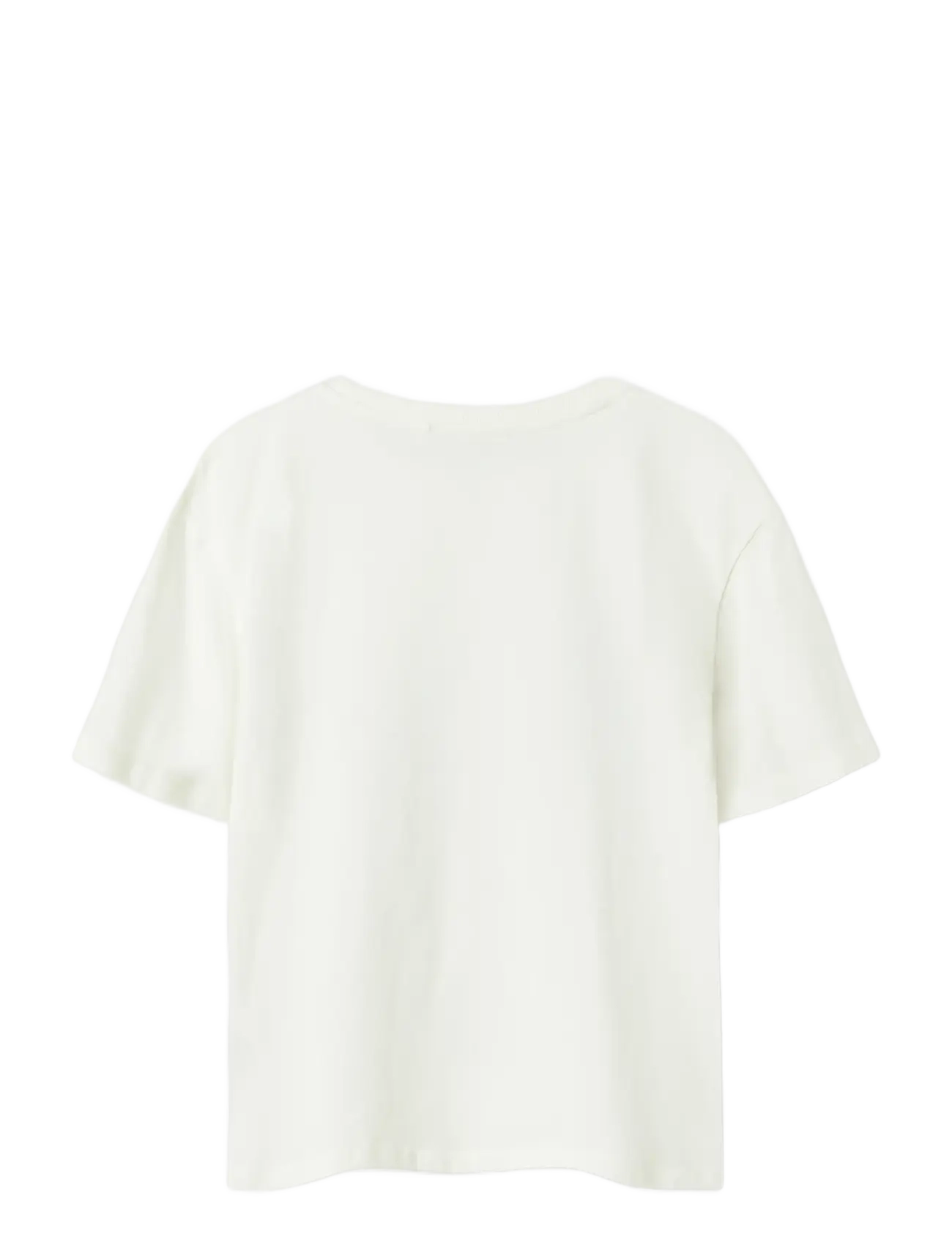 name it - NKFAKUN STITCH SS NREG TOP BOX NOOS WDI - kurzärmelige - cloud dancer - 2