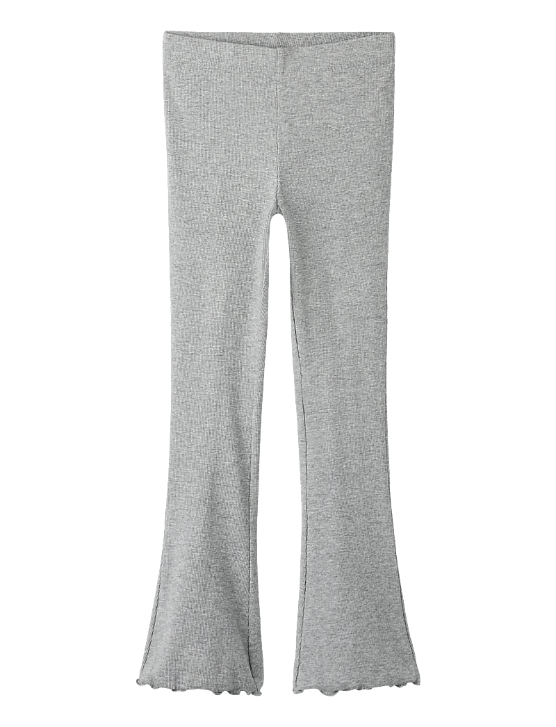 name it - NKFNAKAL BOOTCUT LEGGING NOOS - kelnytės kūdikiams - grey melange - 1