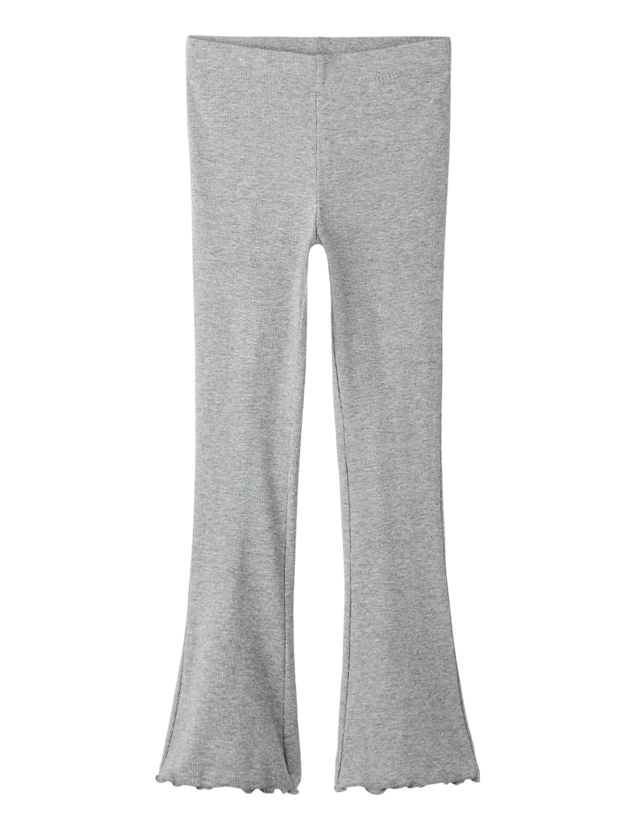 name it NKFNAKAL BOOTCUT LEGGING NOOS - Püksid - GREY MELANGE / grey