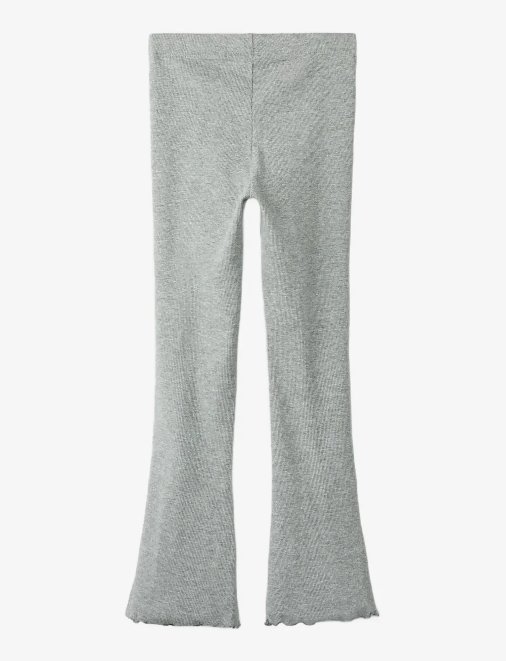 name it - NKFNAKAL BOOTCUT LEGGING NOOS - leggings - grey melange - 1