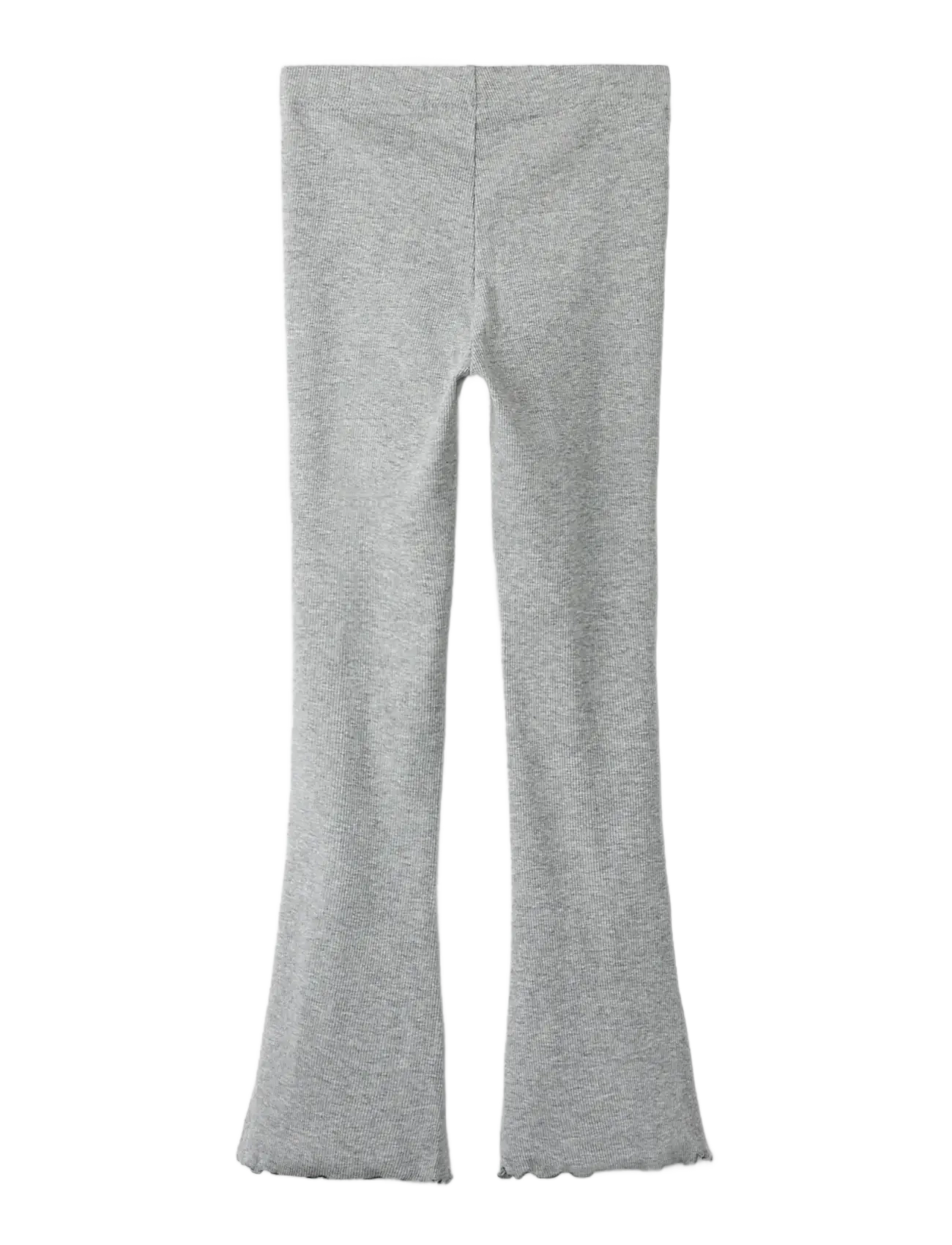 name it - NKFNAKAL BOOTCUT LEGGING NOOS - babyhosen - grey melange - 2