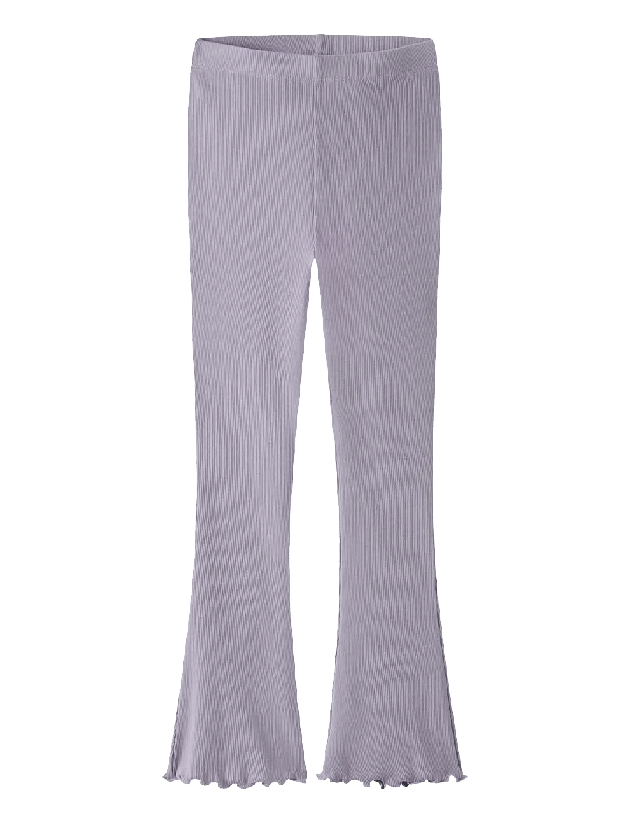 name it - NKFNAKAL BOOTCUT LEGGING NOOS - babybyxor - lavender gray - 1