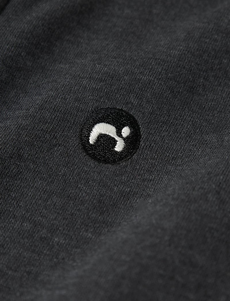 name it - NKMVIMO LS SWEAT CARD BRU NOOS - kapuzenpullover - dark grey melange - 2