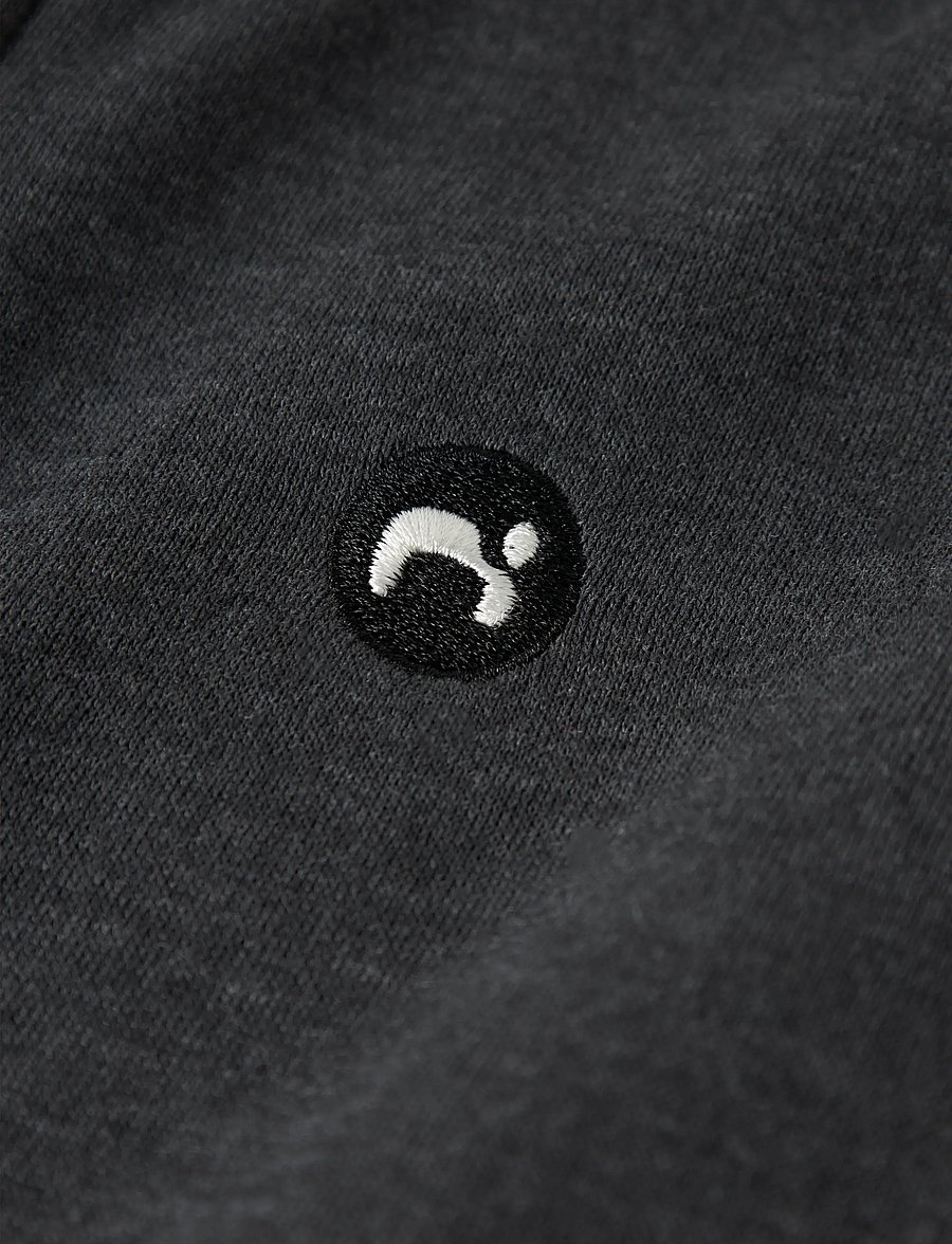 name it - NKMVIMO LS SWEAT CARD BRU NOOS - kapuzenpullover - dark grey melange - 2