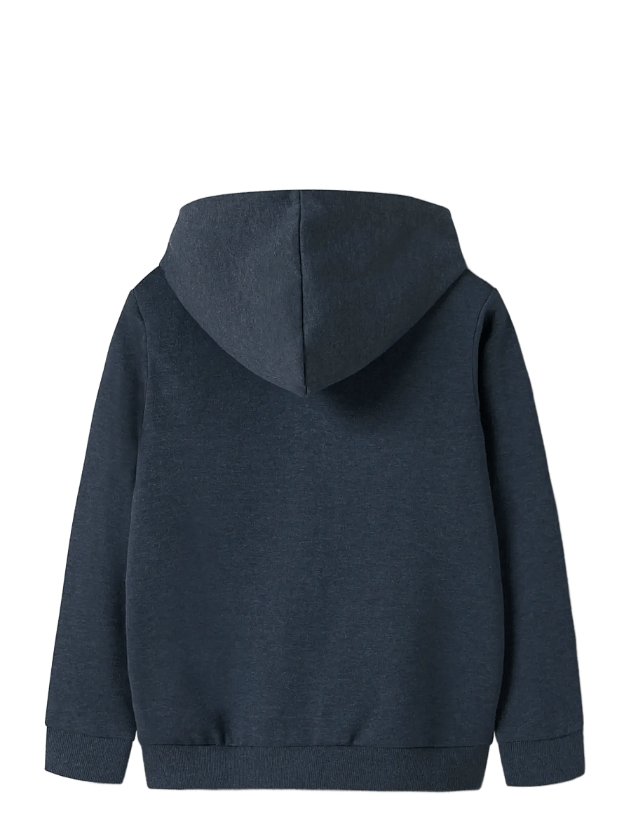 name it - NKMVIMO LS SWEAT CARD BRU NOOS - kapuzenpullover - dark sapphire - 2