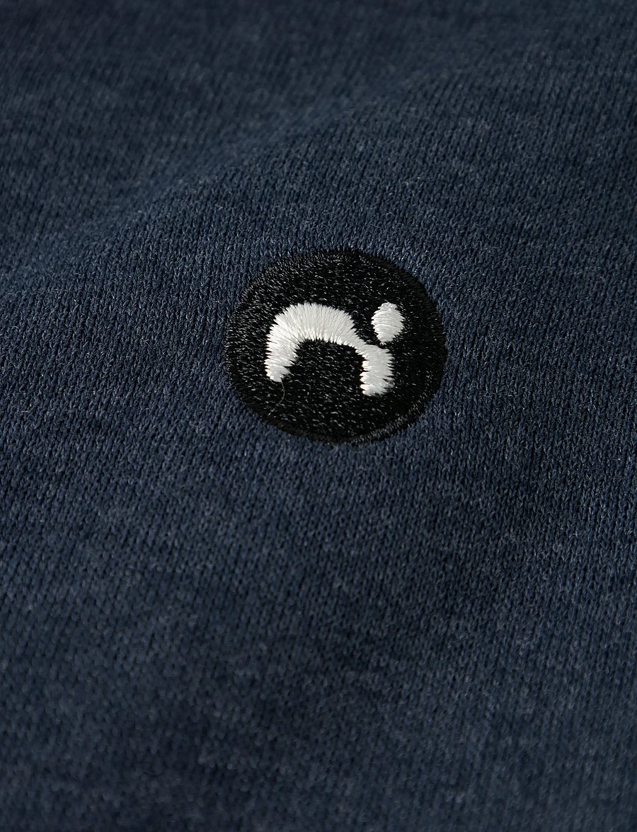 name it - NKMVIMO LS SWEAT CARD BRU NOOS - kapuzenpullover - dark sapphire - 4