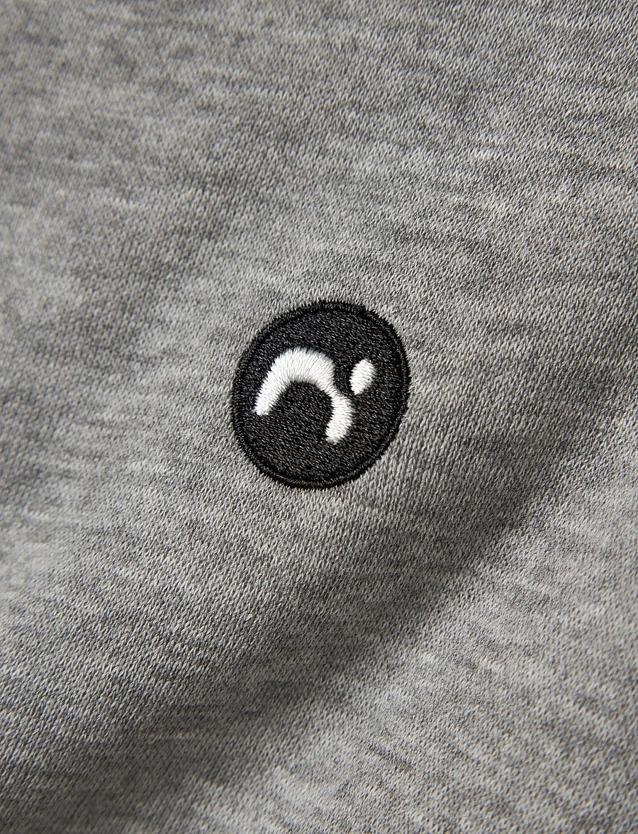 name it - NKMVIMO LS SWEAT CARD BRU NOOS - kapuzenpullover - grey melange - 4