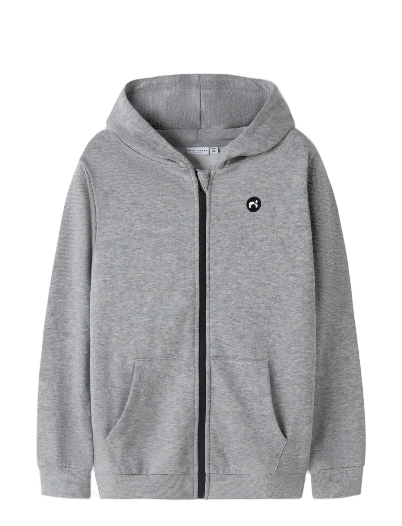 name it - NKMVIMO LS SWEAT CARD BRU NOOS - sweatshirts & hættetrøjer - grey melange - 3