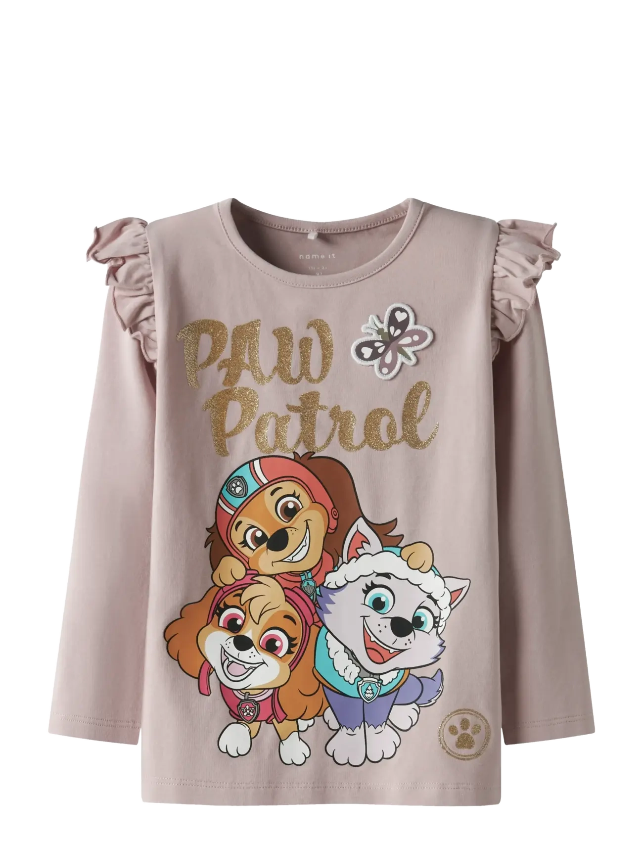 name it NMFSABINE PAW LS TOP BOX CPLG - Overdele - BURNISHED LILAC / purple