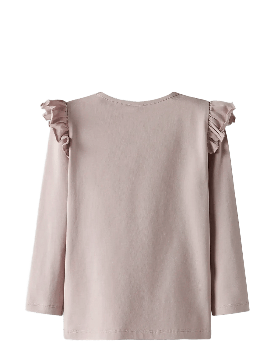 name it - NMFSABINE PAW LS TOP BOX CPLG - langermede t-skjorter - burnished lilac - 2