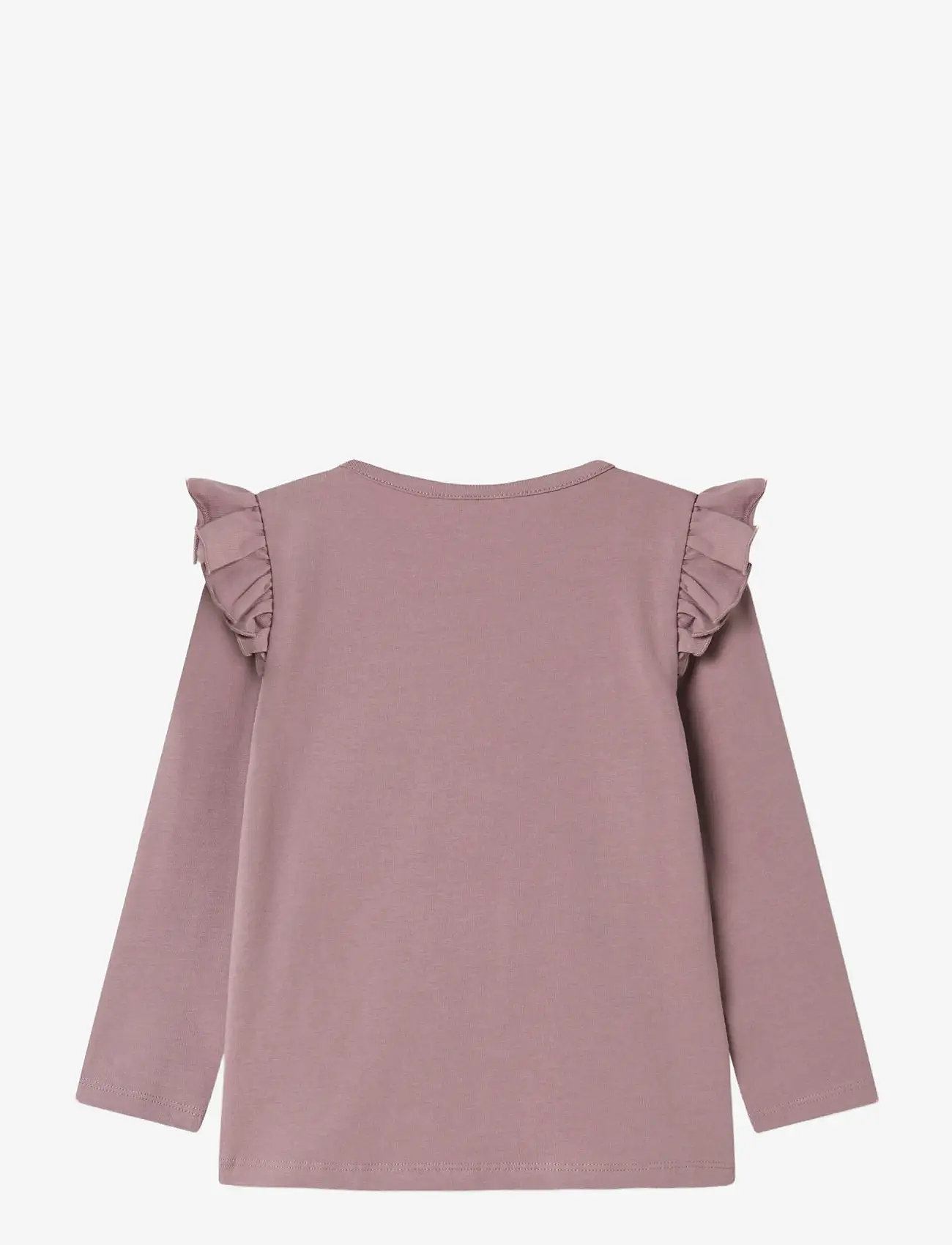 name it - NMFSABINE PAW LS TOP BOX CPLG - pikkade varrukatega t-särgid - toadstool - 2