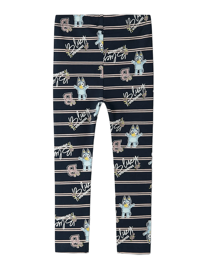 name it - NMFSISA BLUEY LEGGING SKY - leggings - navy blazer - 2