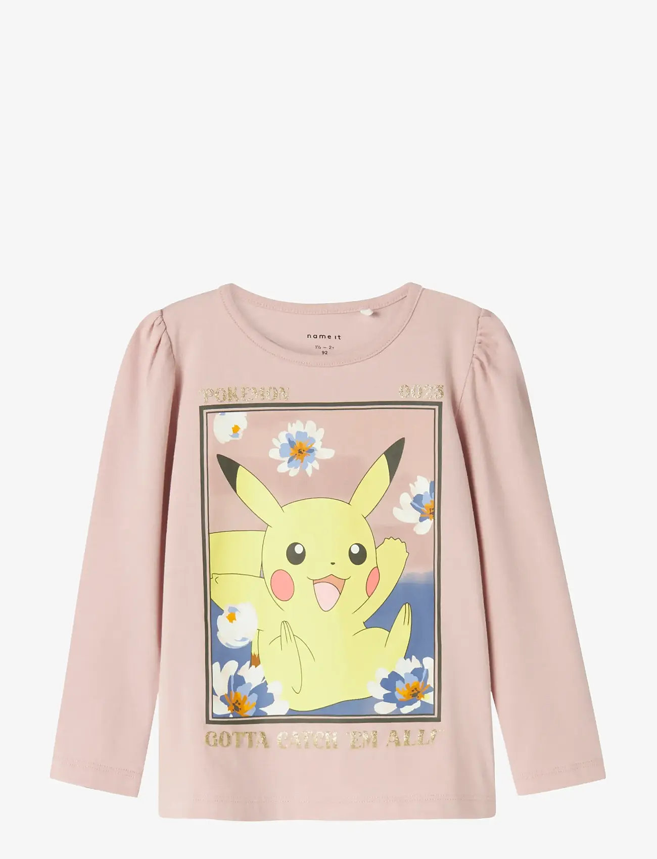 name it - NMFSORINA POKEMON LS TOP BOX SKY - långärmade t-shirts - burnished lilac - 0