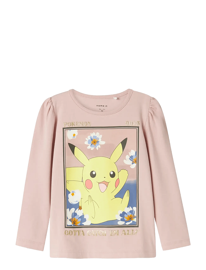 name it - NMFSORINA POKEMON LS TOP BOX SKY - långärmade t-shirts - burnished lilac - 0