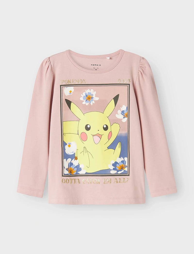 name it - NMFSORINA POKEMON LS TOP BOX SKY - lange mouwen - burnished lilac - 0