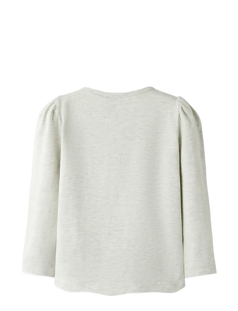 name it - NMFSORINA POKEMON LS TOP BOX SKY - langärmelig - peyote melange - 1