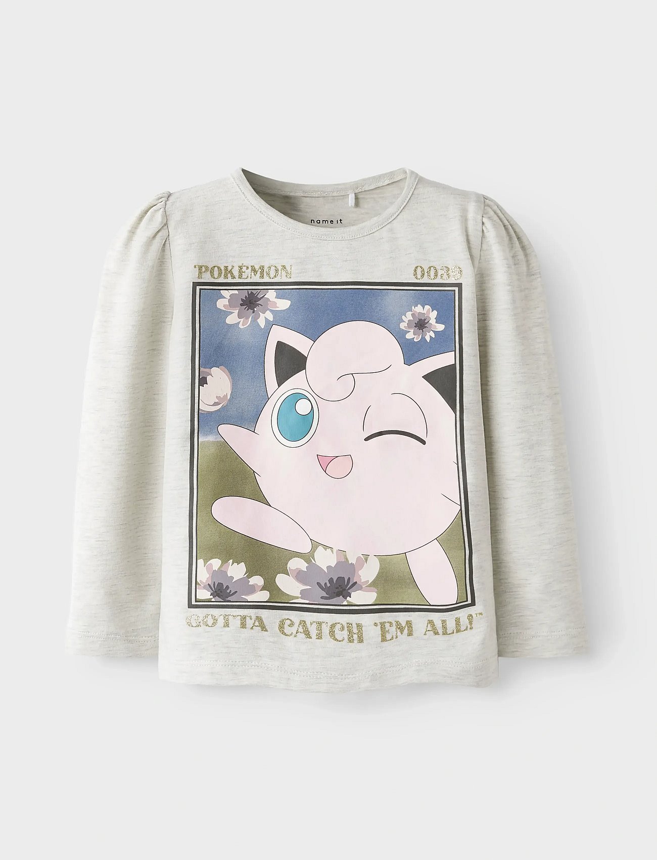 NMFSORINA POKEMON LS TOP BOX SKY - PEYOTE MELANGE