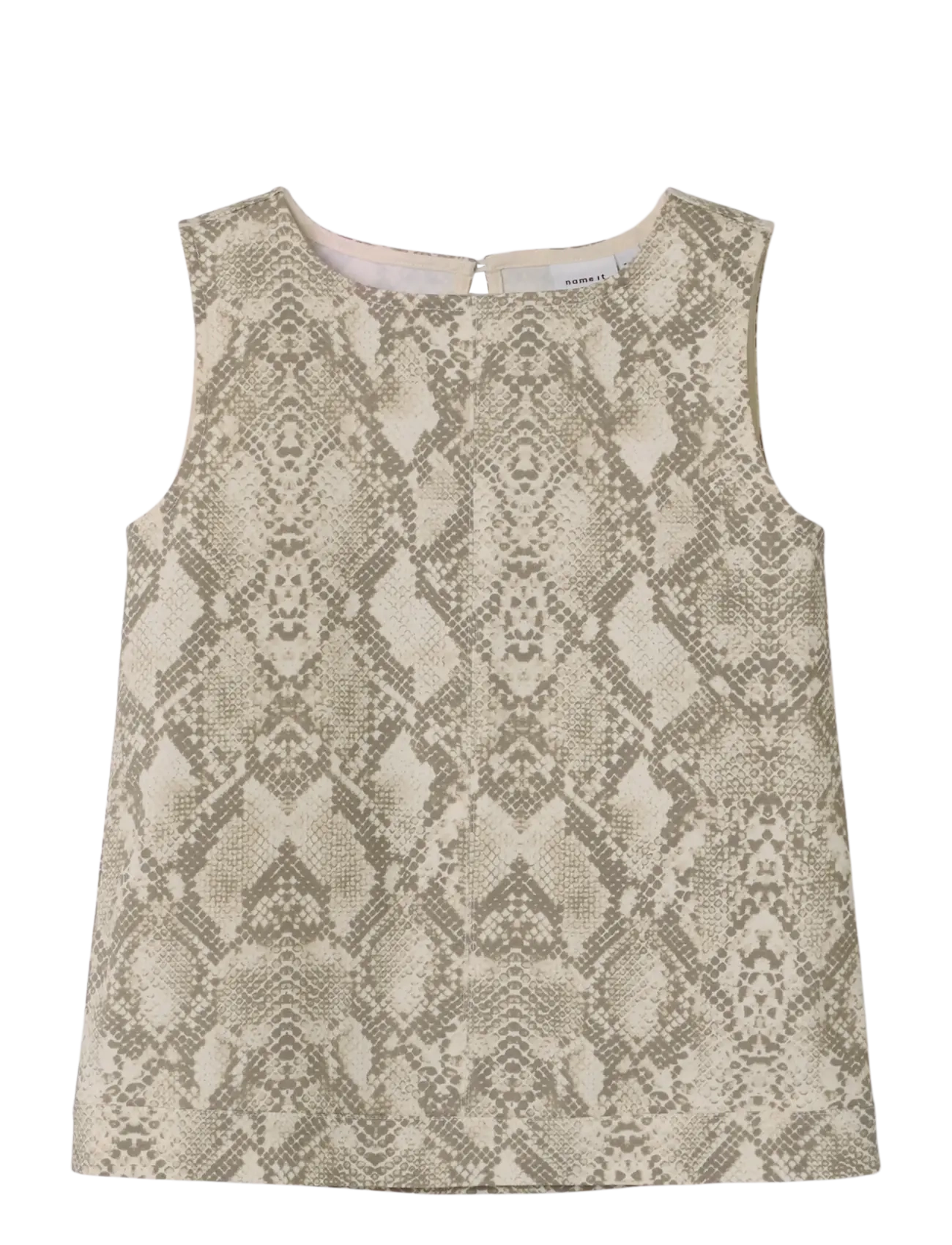 NAME IT Nkfdrew Sh Sl Oberteil Cream - 122-128 - Kinder