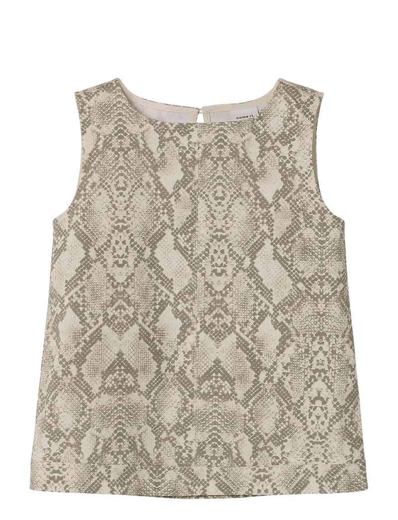 name it - NKFDREW SH SL TOP - Ærmeløs undertrøje - buttercream - 0
