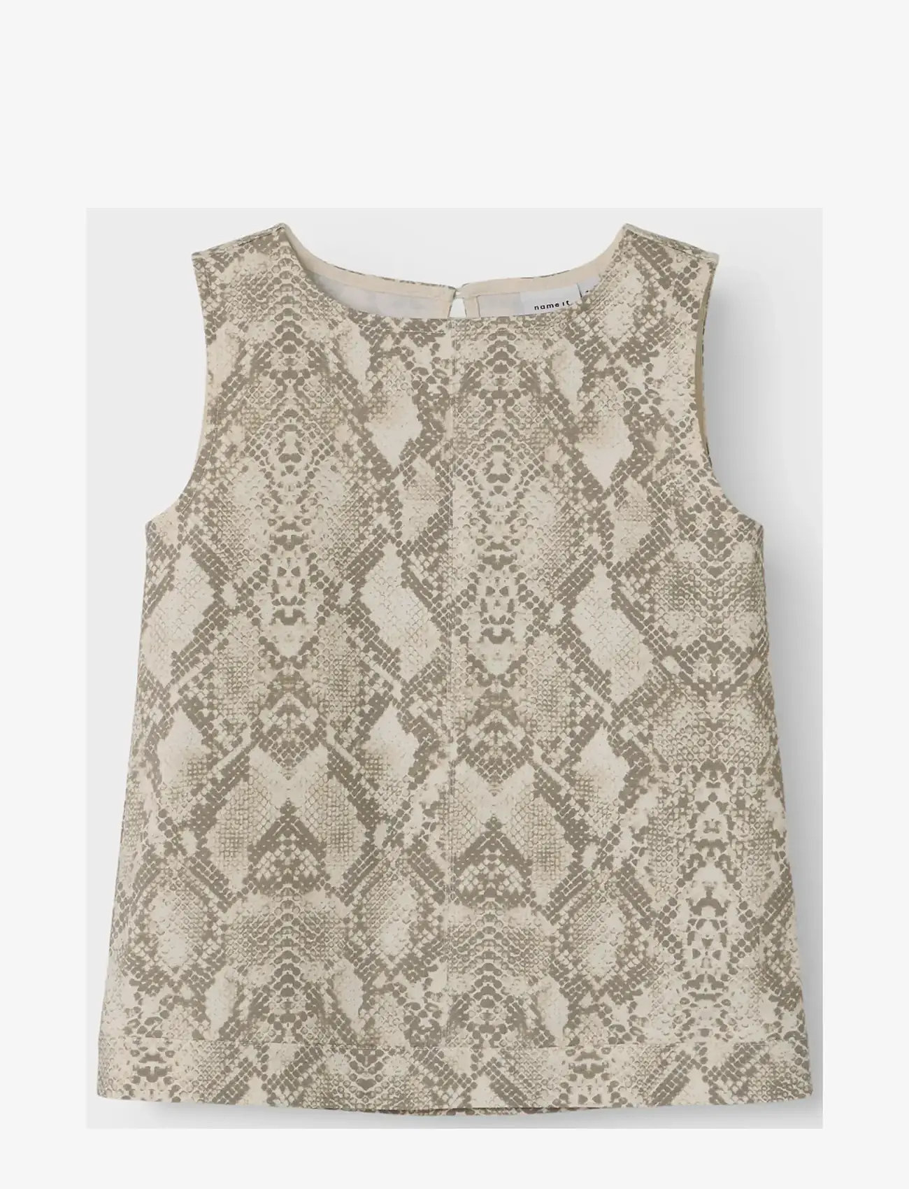 name it - NKFDREW SH SL TOP - Ærmeløs undertrøje - buttercream - 2