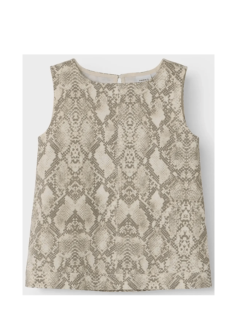 name it - NKFDREW SH SL TOP - Ærmeløs undertrøje - buttercream - 2