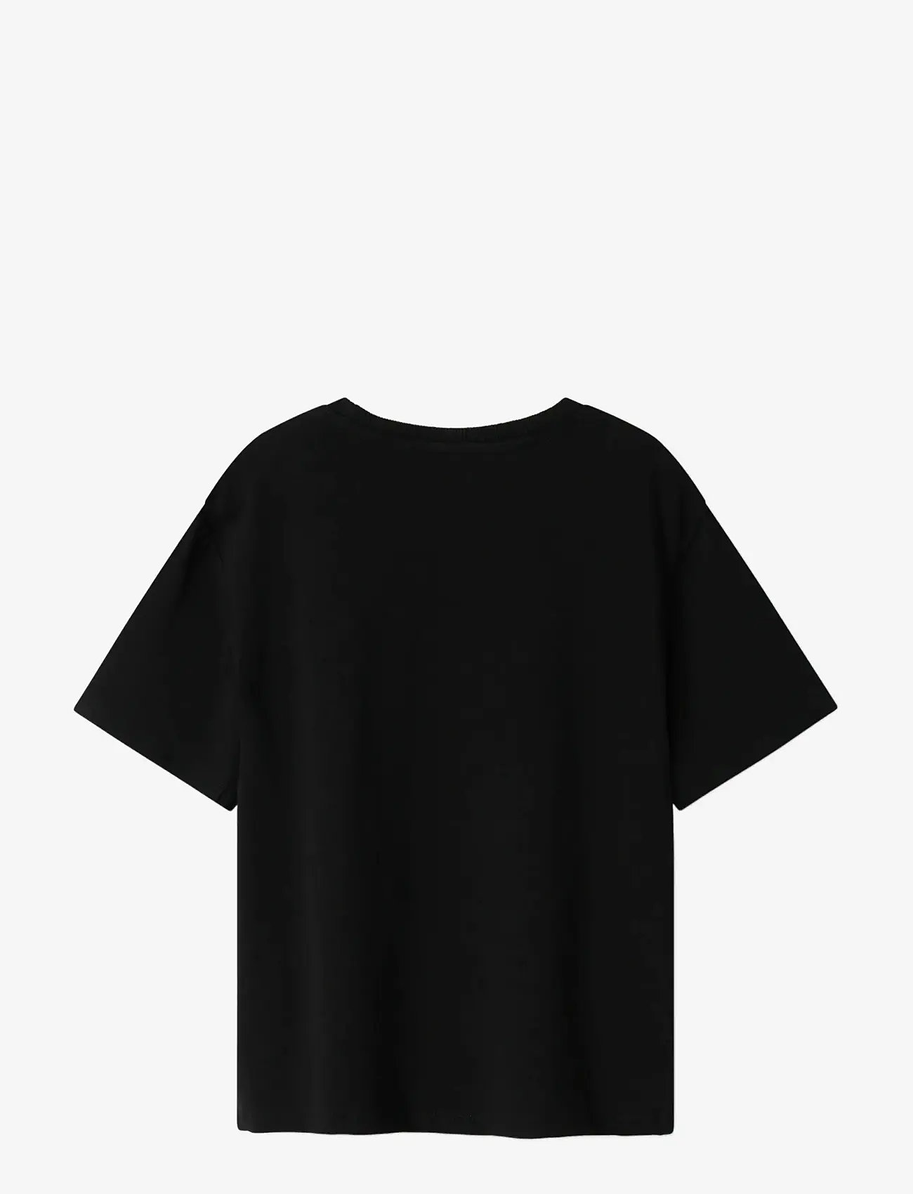 name it - NKFSURI DEFLEPPARD SS NREG TOP BOX UNV - kurzärmelige - black - 2