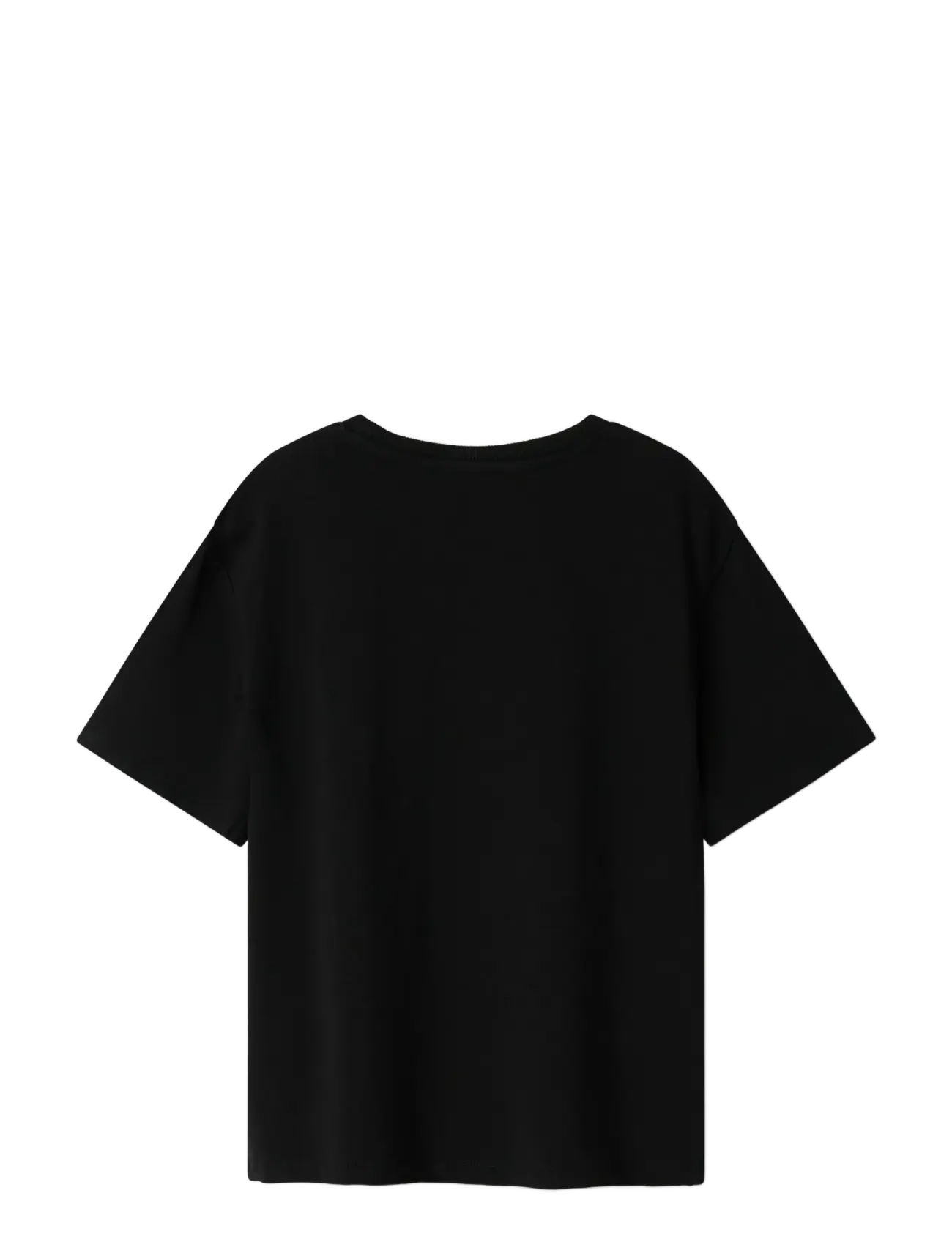 name it - NKFSURI DEFLEPPARD SS NREG TOP BOX UNV - kortærmede t-shirts - black - 2