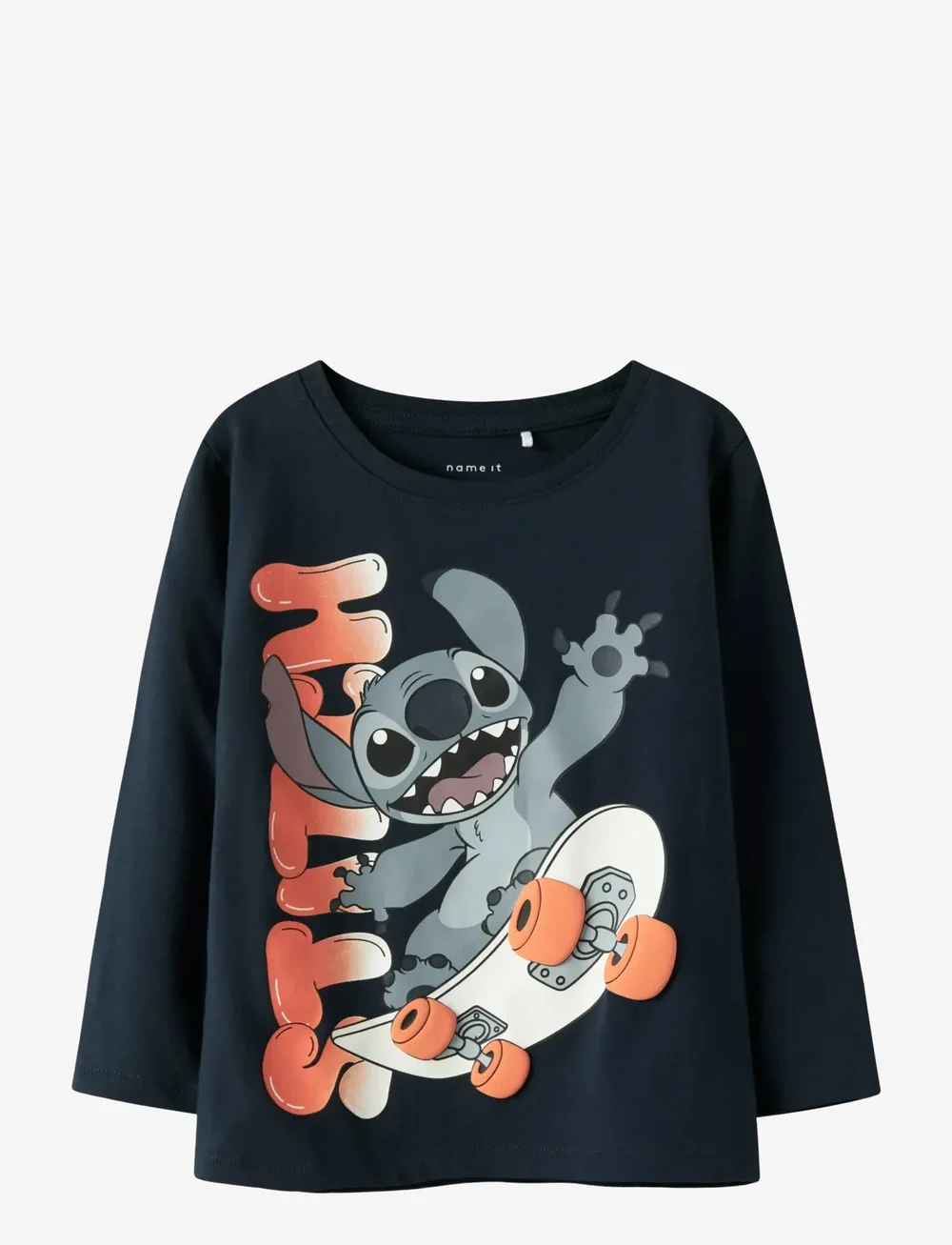 name it - NMMADRI STITCH LS NREG TOP BOX WDI - långärmade t-shirts - navy blazer - 0