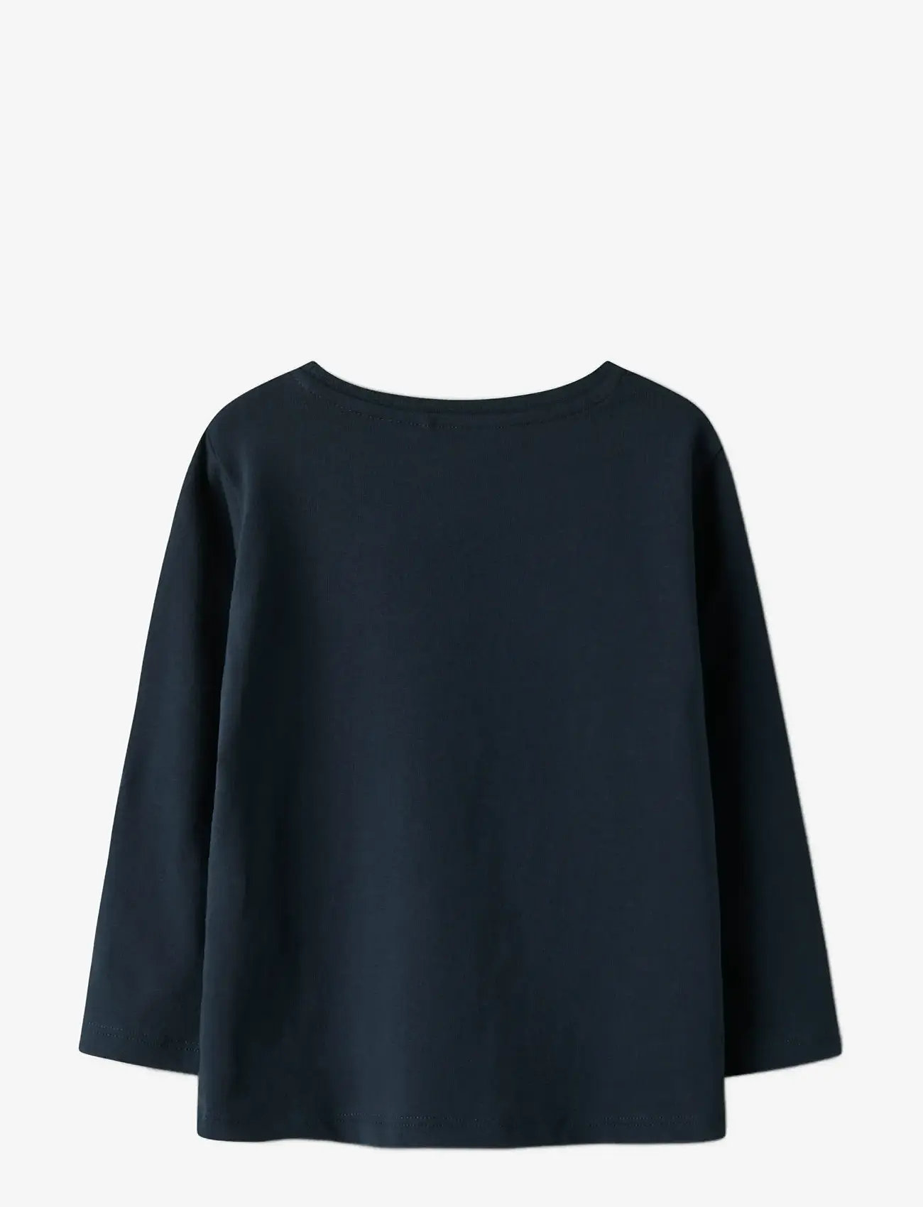 name it - NMMADRI STITCH LS NREG TOP BOX WDI - pikkade varrukatega t-särgid - navy blazer - 2