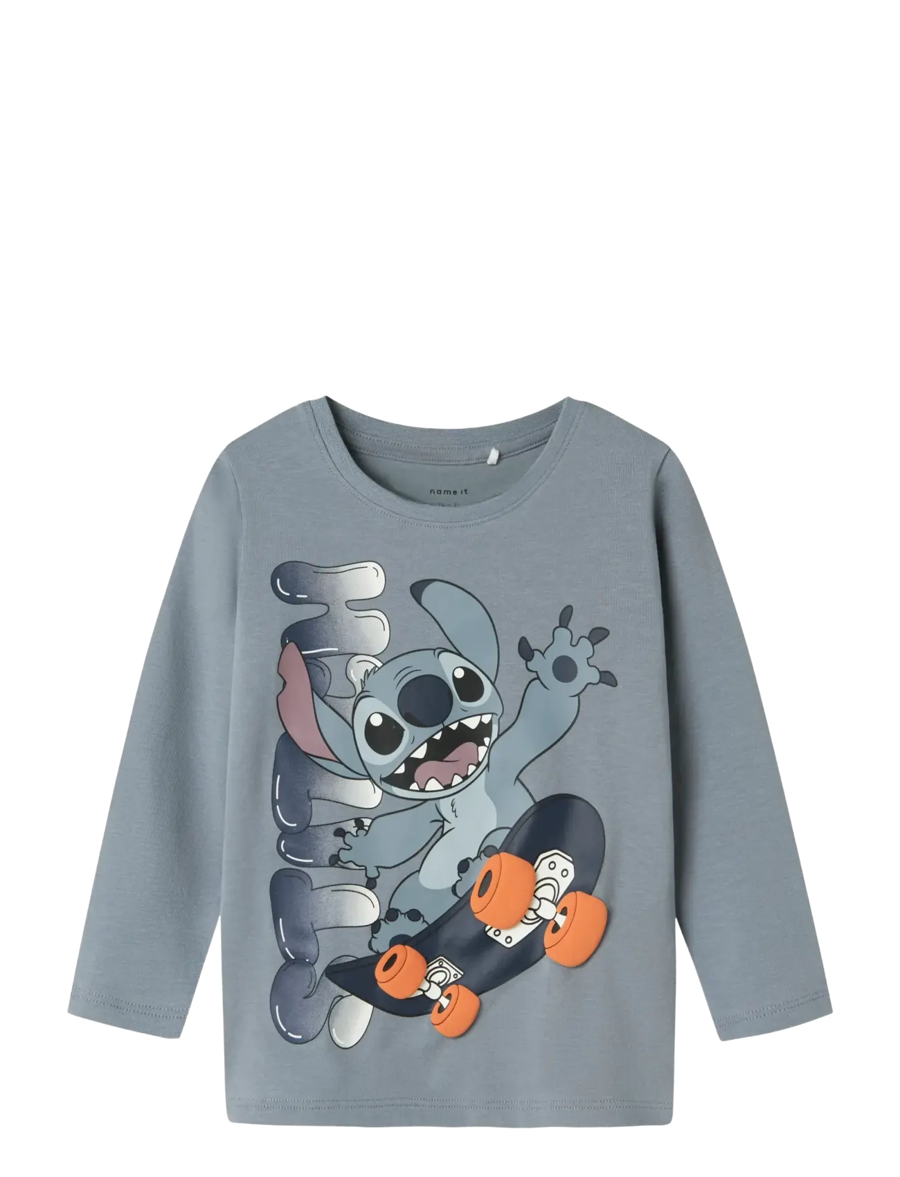 name it NMMADRI STITCH LS NREG TOP BOX WDI - Kläder - TRADEWINDS / blue