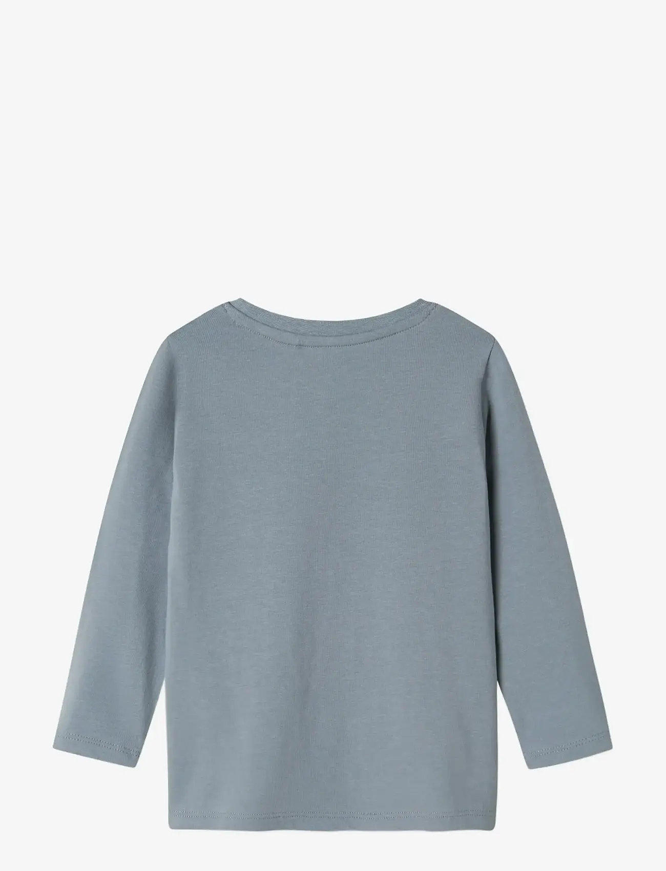 name it - NMMADRI STITCH LS NREG TOP BOX WDI - langærmede t-shirts - tradewinds - 2