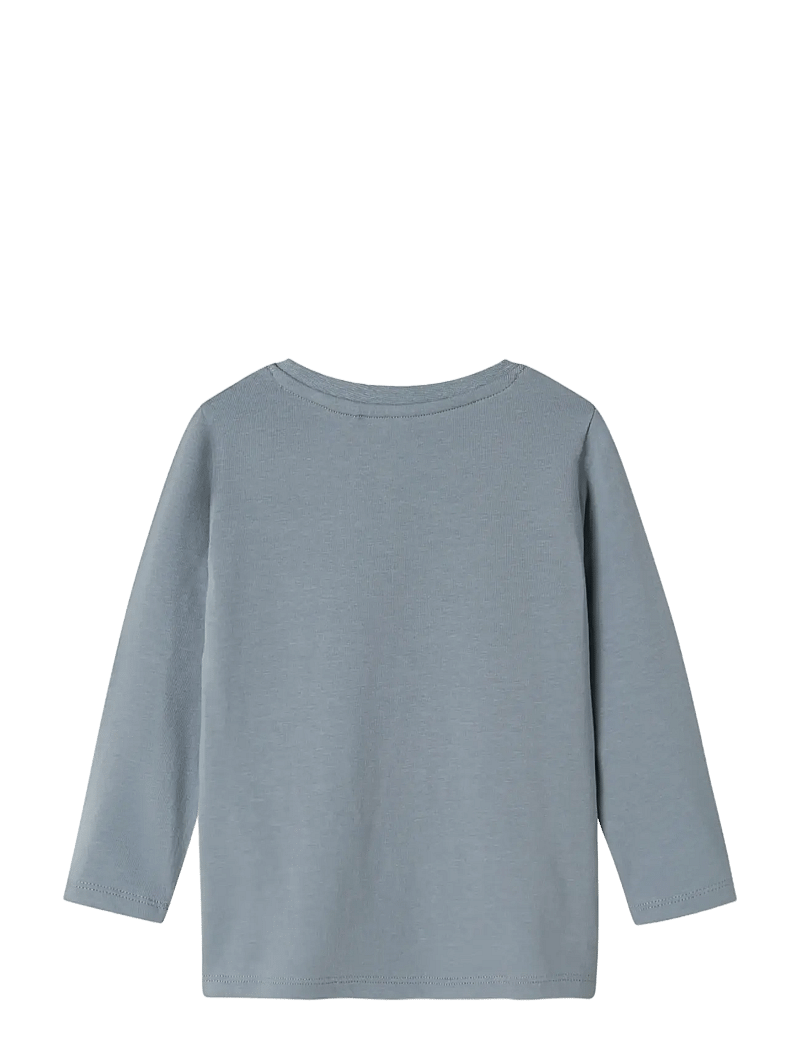 name it - NMMADRI STITCH LS NREG TOP BOX WDI - langærmede t-shirts - tradewinds - 2