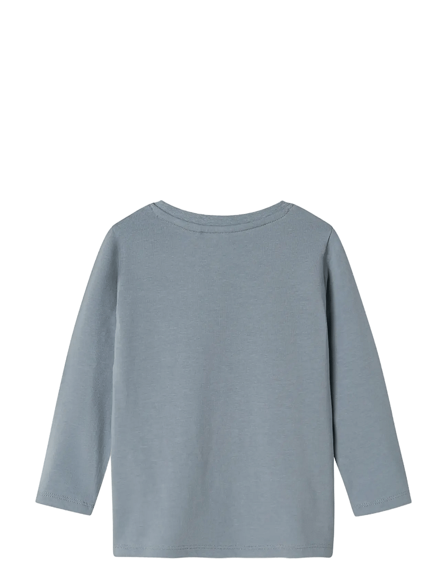 name it - NMMADRI STITCH LS NREG TOP BOX WDI - pikkade varrukatega t-särgid - tradewinds - 2