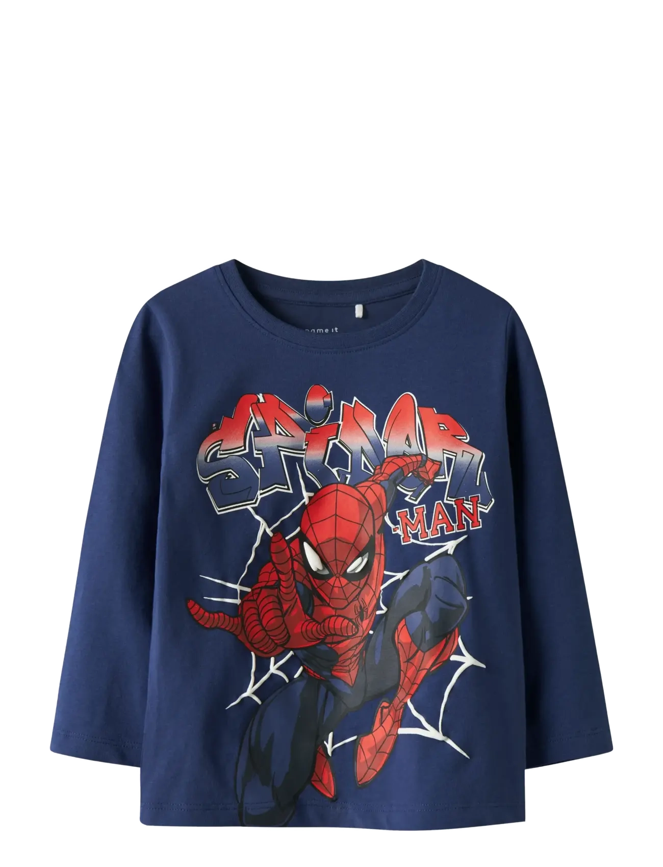 name it NMMALVIS SPIDER LS NREG TOP MAR - 4 for 3 - BLUEPRINT / navy