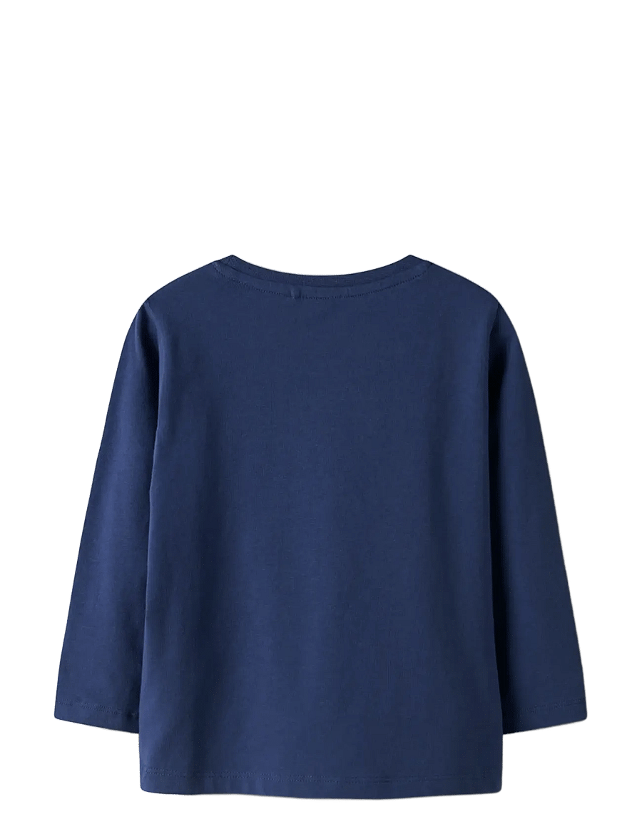 name it - NMMALVIS SPIDER LS NREG TOP MAR - pitkähihaiset t-paidat - blueprint - 2