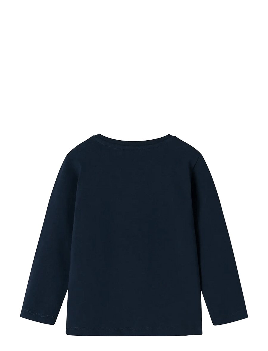 name it - NMMALVIS SPIDER LS NREG TOP MAR - langärmelig - navy blazer - 2